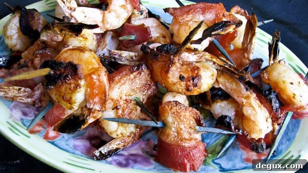 bacon-wrapped shrimp