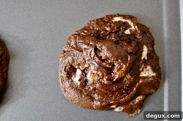 underdone hot cocoa cookies