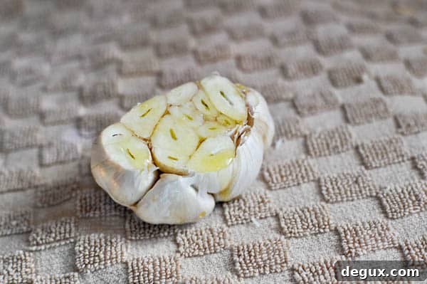 Roasted garlic quinoa