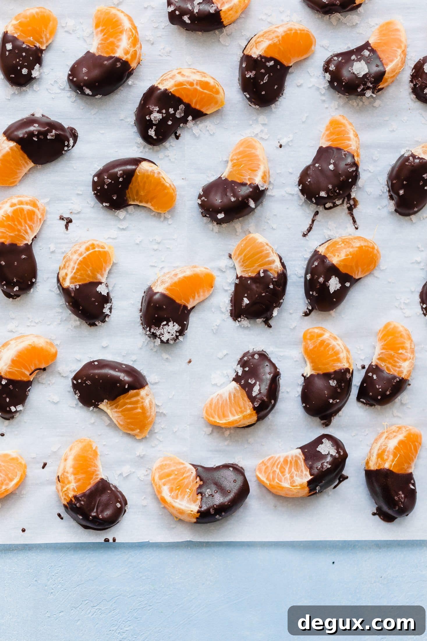 chocolate dipped clementines I howsweeteats.com 