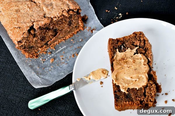 pbcbananabread-4 Chocolate chips in banana bread
