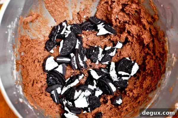 Double Fudge Oreo Crunch Cookies Double Fudge Oreo Crunch Cookies