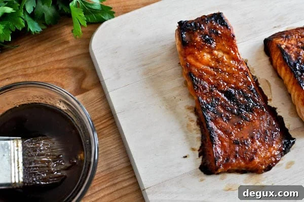 Crispy Bourbon Glazed Salmon