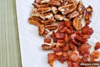 Warm Strawberry and Bacon Orzo Salad Recipe