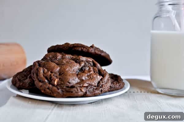 Mocha Almond Fudge Cookies