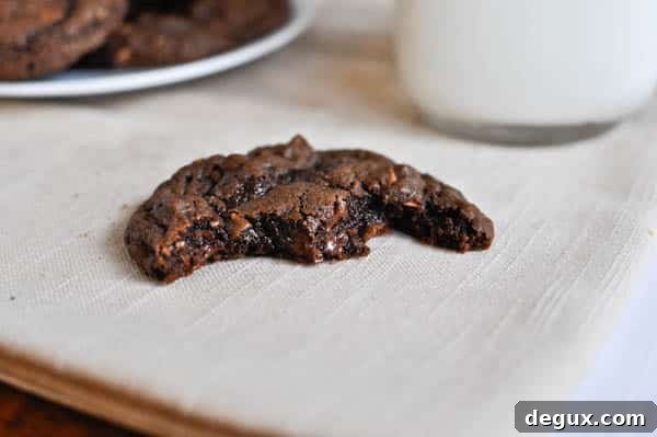 Mocha Almond Fudge Cookies