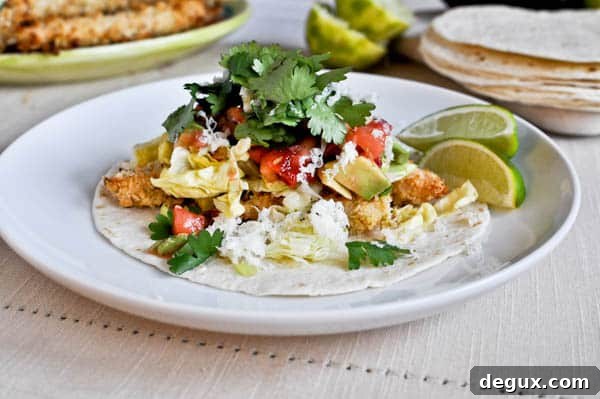 Crispy Margarita Chicken Tacos with Strawberry Avocado Salsa Crispy Margarita Chicken Tacos with Strawberry Avocado Salsa
