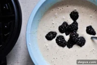 Blackberry Cobbler Waffles Recipe: Sweet Berry Breakfast Waffles