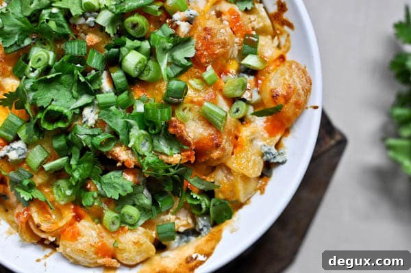 Baked Buffalo Chicken Pasta