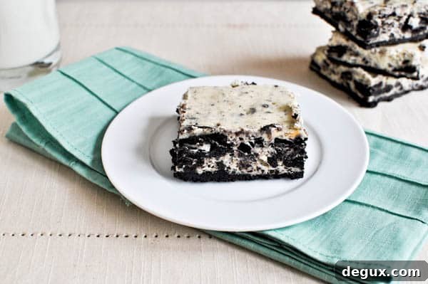 cookies and cream cheesecake bars 5