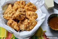 Crispy Asiago Parmesan Chicken Nuggets Recipe