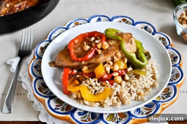 Chicken with peanuts Chicken with peanuts