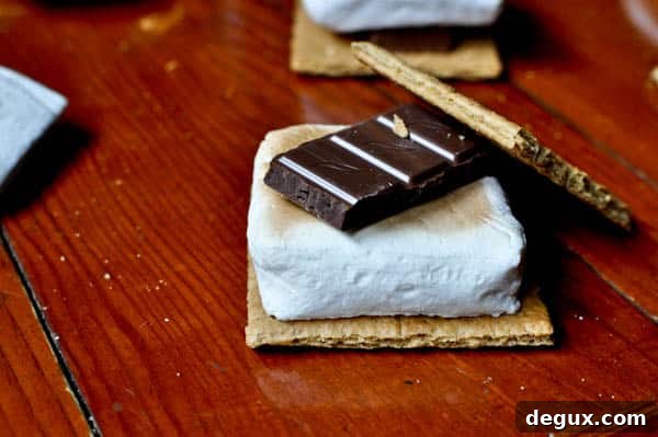 Beer Marshmallow S'mores