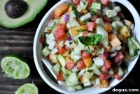 Mojito Melon Salsa Recipe: Fresh Mint & Lime Fruit Salsa
