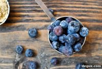 Grilled Salmon with Blueberry BBQ Glaze