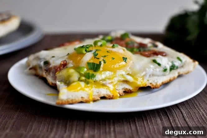 Grilled Breakfast Pizza