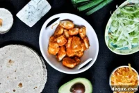 Spicy Buffalo Chicken Tacos with Creamy Ranch Slaw