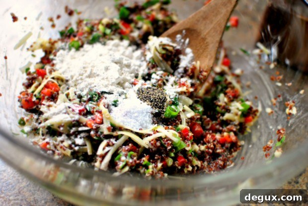 flour, salt and pepper...