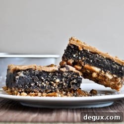 Peanut Butter Fudge Pretzel Brownies