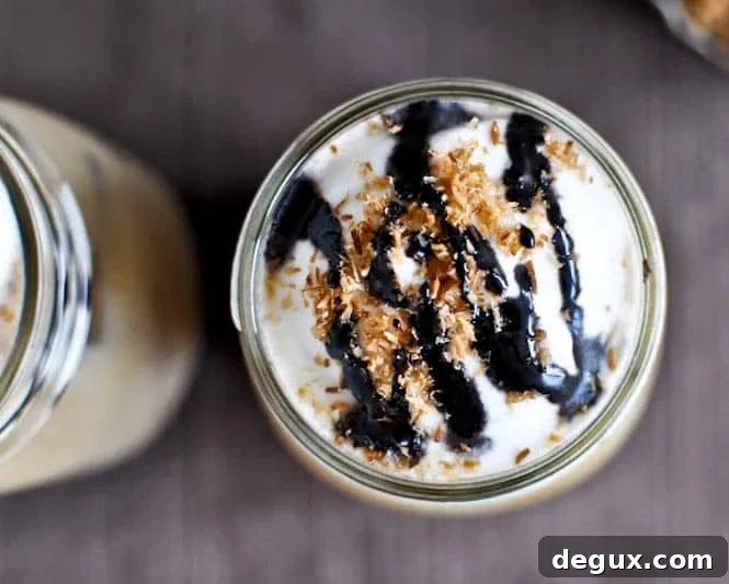 Homemade Mocha Coconut Iced Coffees Homemade Mocha Coconut Iced Coffees