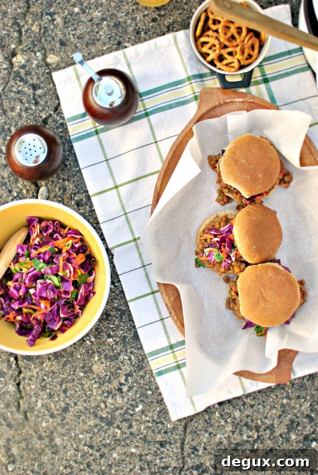 Lentil Sloppy Joes l SimplyScratch.com