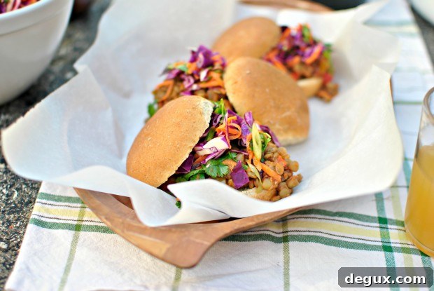Lentil Sloppy Joes l SimplyScratch.com