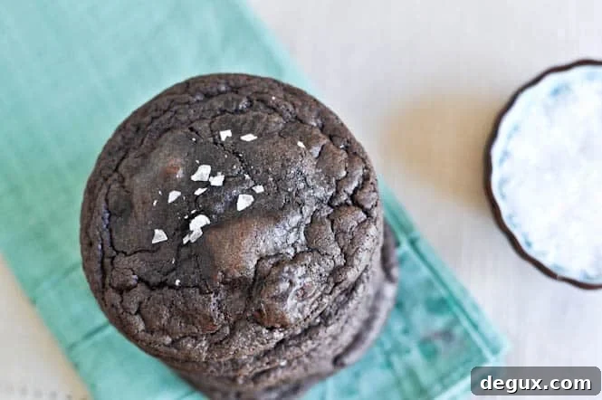 Salted Mudslide Cookies I howsweeteats.com
