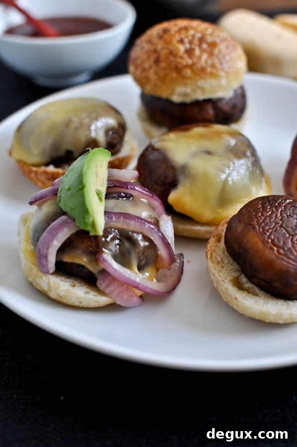 BBQ Portobello Sliders BBQ Portobello Sliders