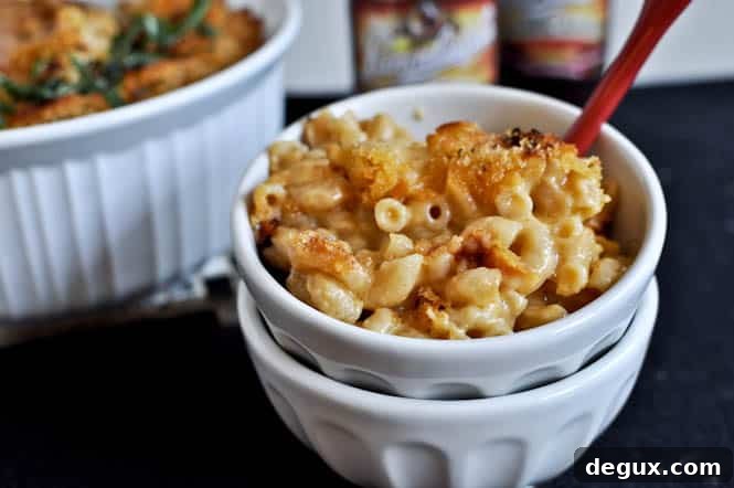 Easy Beer Mac and Cheese I howsweeteats.com Easy Beer Mac and Cheese I howsweeteats.com