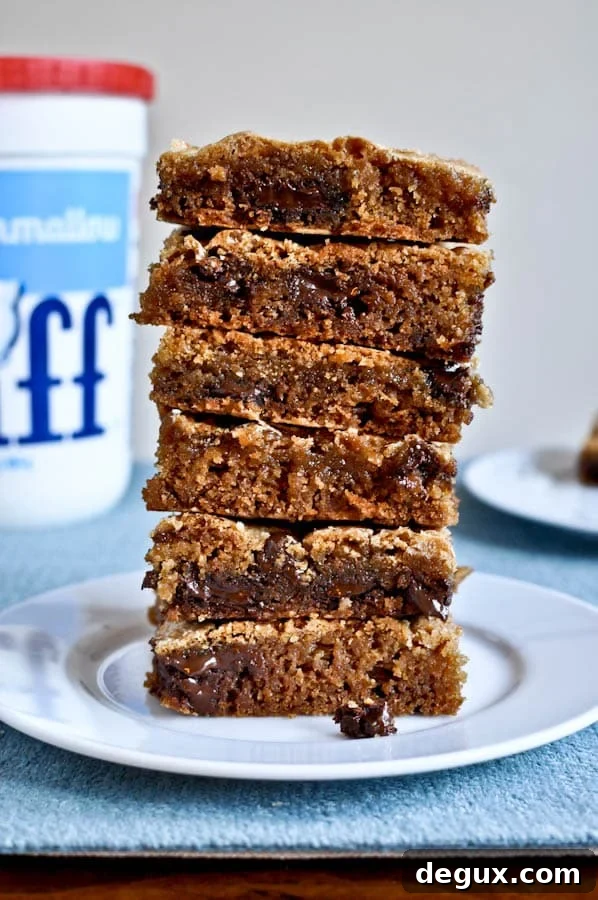 Chewy Chocolate Chunk Marshmallow Cookie Bars Chewy Chocolate Chunk Marshmallow Cookie Bars