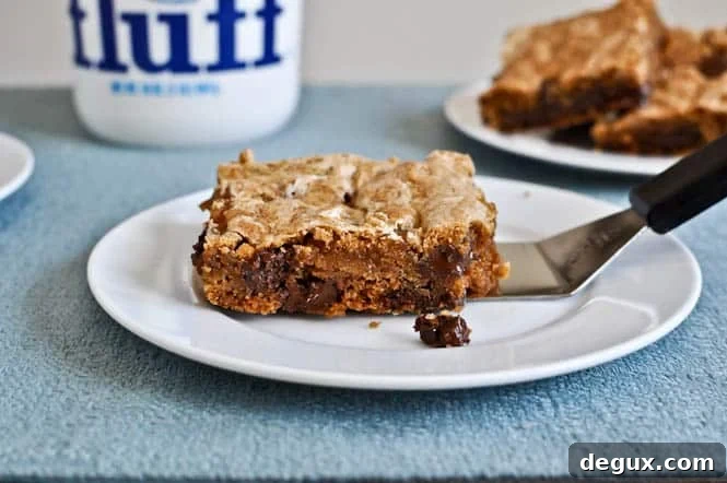 Chewy Chocolate Chunk Marshmallow Cookie Bars Chewy Chocolate Chunk Marshmallow Cookie Bars