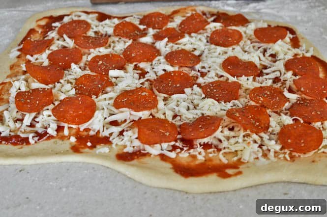 Pizza Swirl Bread Pizza Swirl Bread