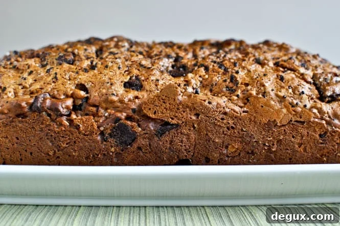 Chocolate Chunk Oatmeal Cookie Bread