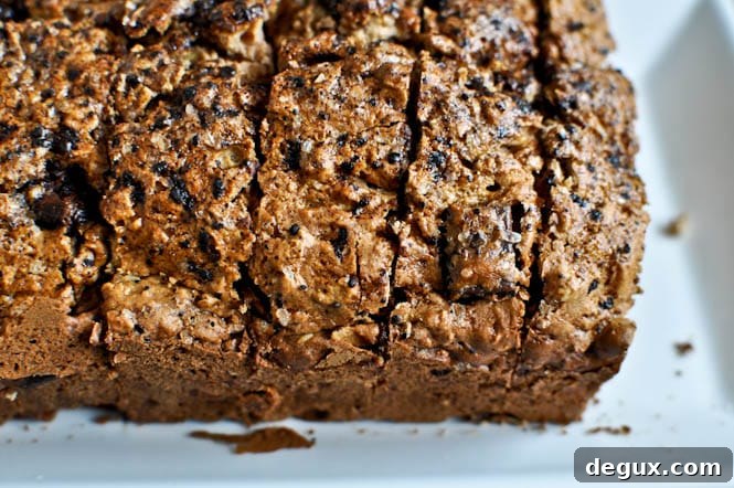 Chocolate Chunk Oatmeal Cookie Bread