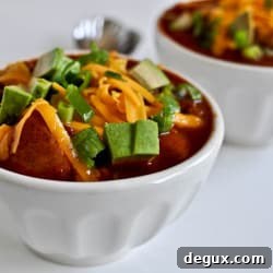 Hearty chili
