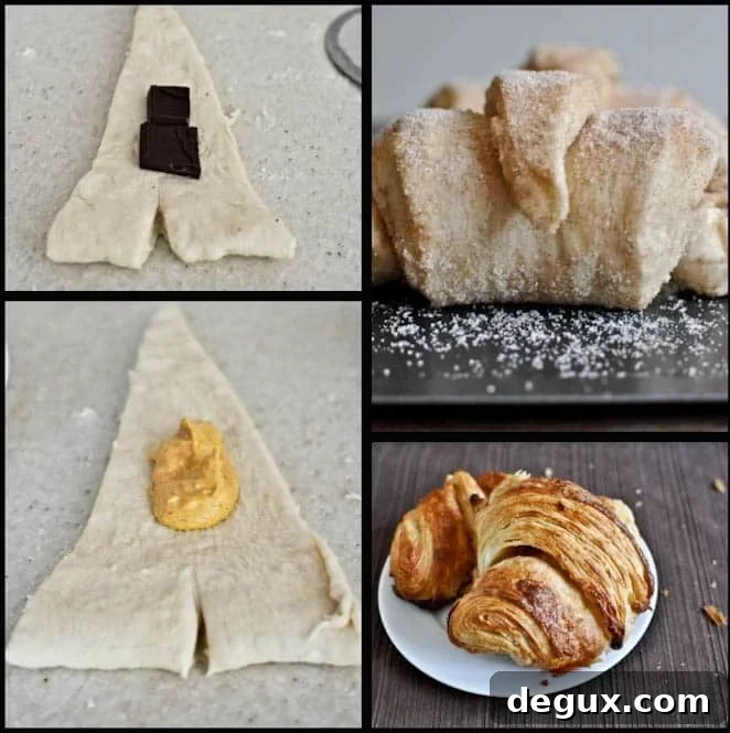 cro4-2 variety of croissants