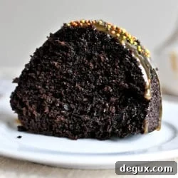 Spiced Dark Chocolate Cake