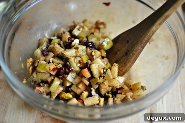 Roasted Acorn Squash Stuffed with Fruit and Nuts 18 toss around