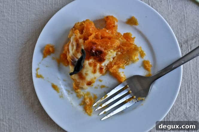 Roasted Butternut and Sweet Potato Whole Wheat Lasagna