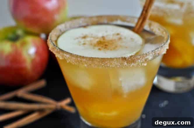 Apple Cider Margaritas I howsweeteats.com