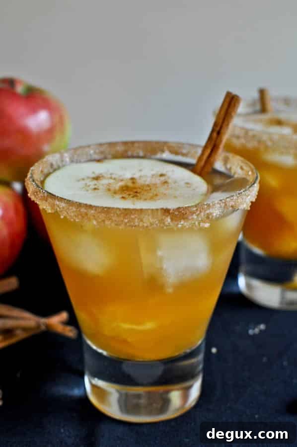 Apple Cider Margaritas I howsweeteats.com