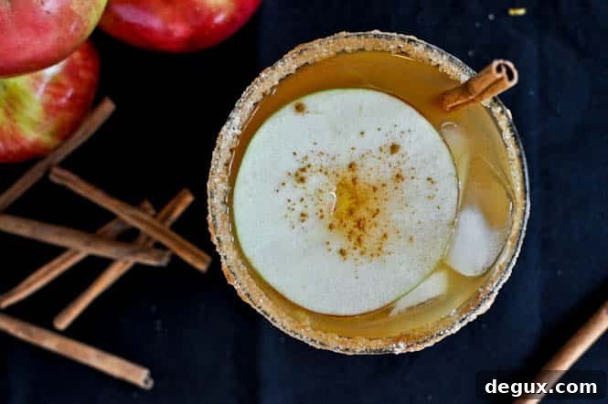Apple Cider Margaritas I howsweeteats.com