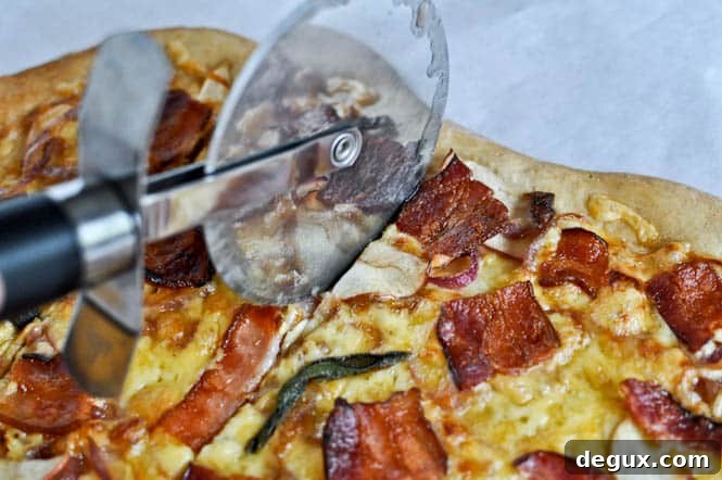 Whole Wheat Autumn Apple Pizza