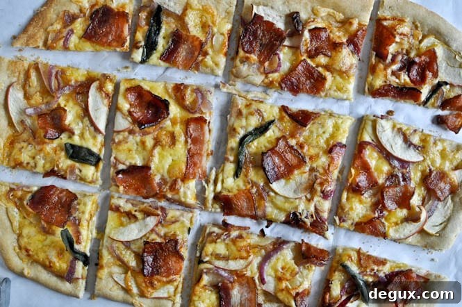 Whole Wheat Autumn Apple Pizza