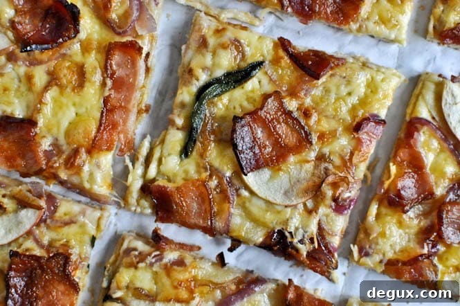 Whole Wheat Autumn Apple Pizza