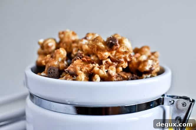 Candy Bar Caramel Corn