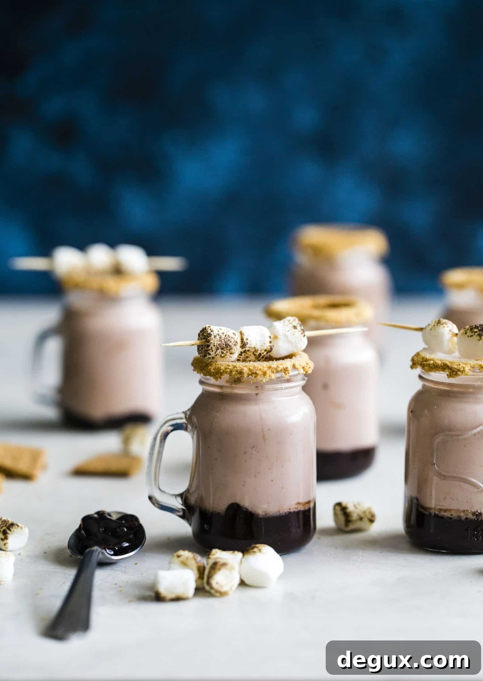 s'moretini shooters I howsweeteats.com