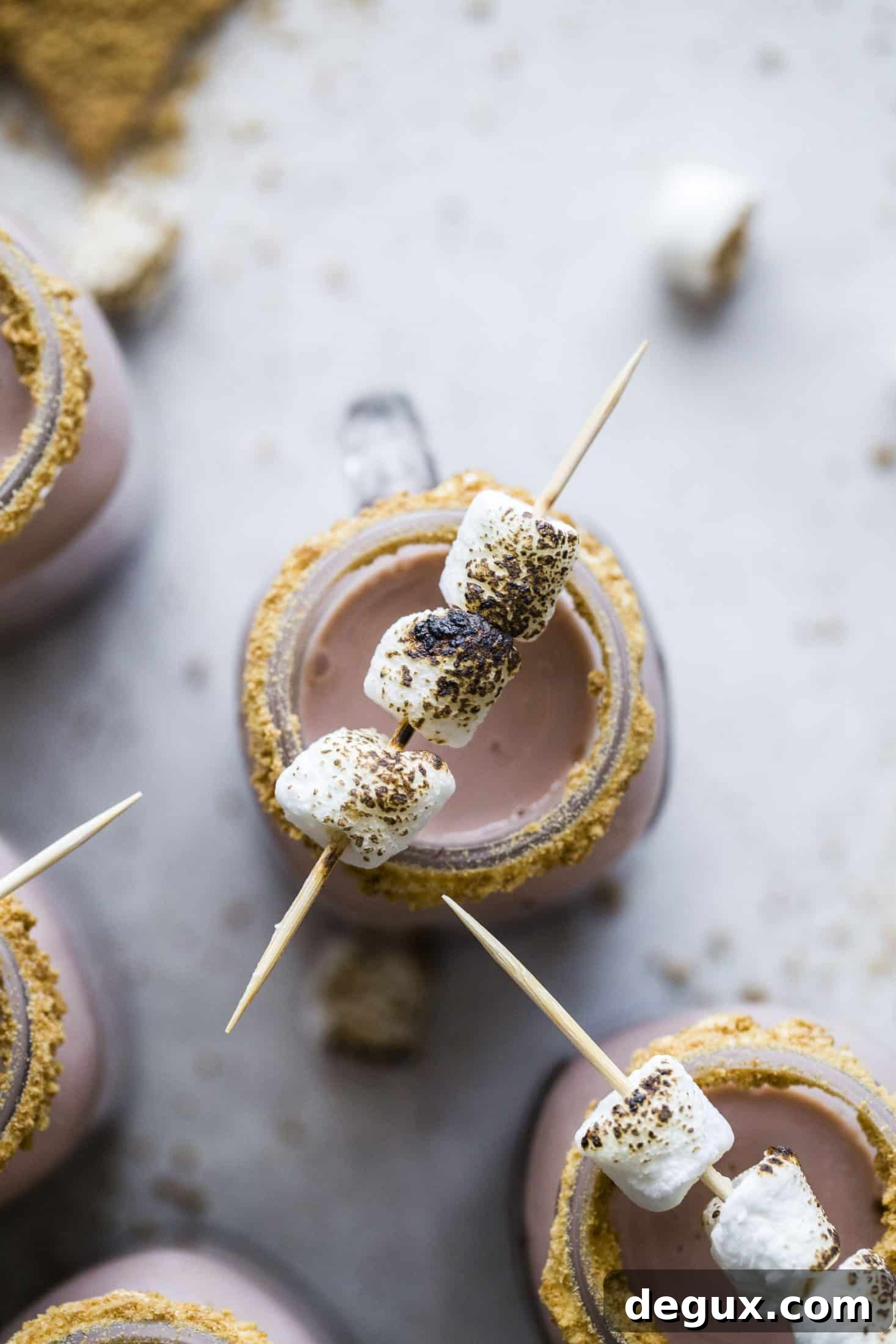 s'moretini shooters I howsweeteats.com
