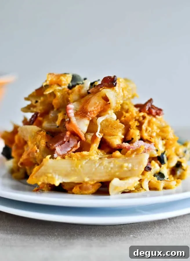 Roasted Butternut Baked Penne