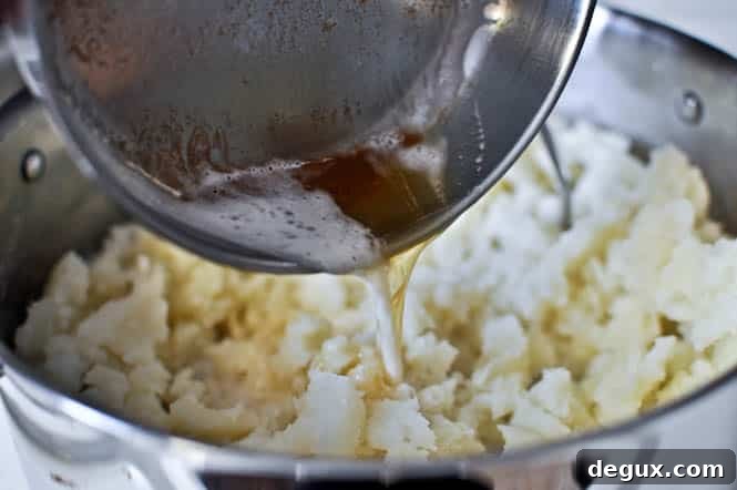 Brown Butter Mashed Potatoes